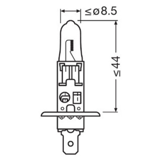 SIJAL PAR 24/ H1 64155TSP-HCB 70W P14.5S 2BOX OSRAM 