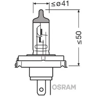 SIJAL 12/ R2 64183 45/40W P45t FS1 OSRAM 