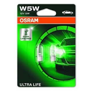 SIJAL PAR 12/ W5W 2825ULT-2BL 5W W2,1x9.5d 2BOX OSRAM ( NEW ECO-PACK ) 
