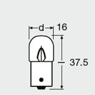 SIJAL 24/ R5W 5626 5W BA15D UNV1 OSRAM 