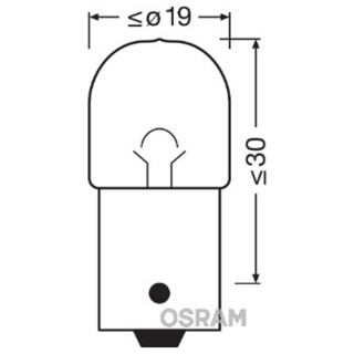 SIJAL 24/ R5W 5627TSP 5W BA15S UNV1 OSRAM 