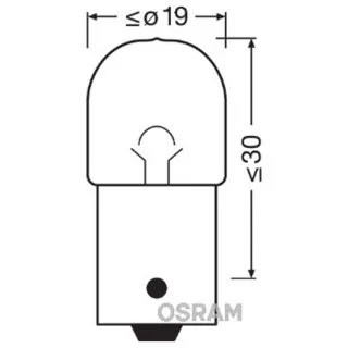 SIJAL 24/ R5W 5627TSP 5W BA15S UNV1 OSRAM 