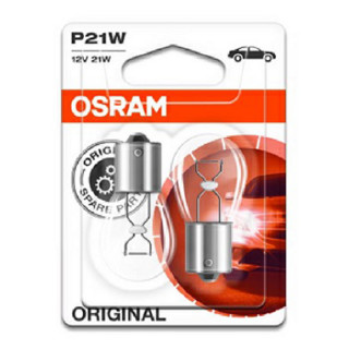 SIJAL PAR 12/ P21W 7506-02B 21W BA15S BLI2 OSRAM 