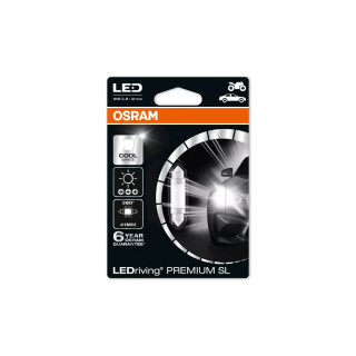 SIJAL LED 12/ 6499CW-01B 1W SV8,5-8 6000K OSRAM 