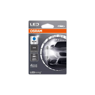 SIJAL LED 12/ C5W 6436BL-01B 0.5W 36MM SV8,5-8 PLAVA OSRAM 