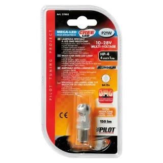 SIJ LED HP4 10-28V 21W 57892 MEGA LED ZUTA LAMPA 