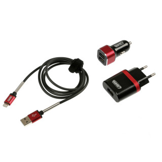 UNIVERZALNI KIT ( APPLE 8 PIN/MICRO USB ) 38845 12/24+230V 