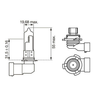 SIJ 12V 55W HB4 1987302808 (  ) ECO  BOSCH 
