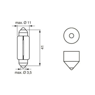 SIJ 12V 10W 1987302210 (  ) PURE LIGHT BOSCH 