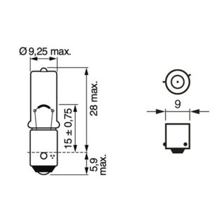 SIJ 12V H6W 1987302809 (  ) ECO BOSCH 