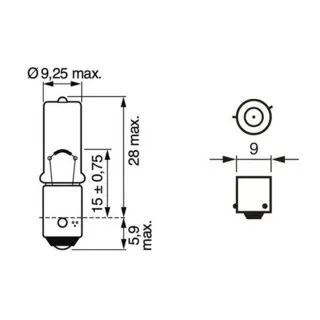 SIJ 12V H6W 1987302809 (  ) ECO BOSCH 