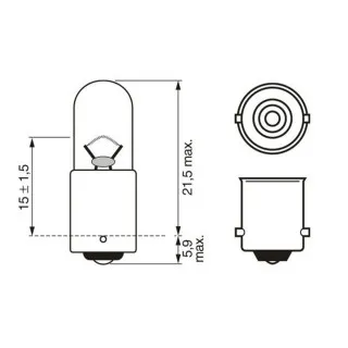 SIJ 12V T4W 1987301023 (  ) BLISTER X2 BOSCH 