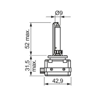 SIJ D1S 35W XENON 1987302905 (  66140 ) BOSCH 