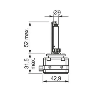 SIJ D1S 35W XENON 1987302905 (  66140 ) BOSCH 