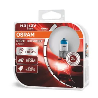 SIJAL 12/H3 64151NL-HCB 55W  PK22S HCB2BOX OSRAM 