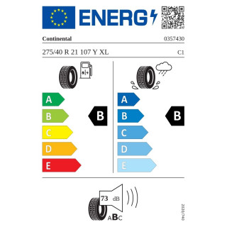 CONTI 275/40X21 107Y XL PREMIUM CONTACT 6 SSR * SUV BB73 