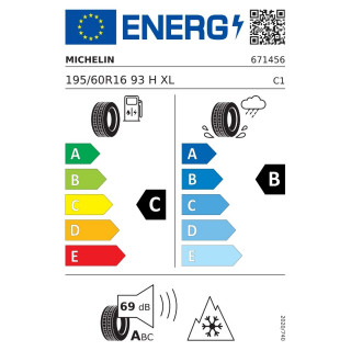 MICH 195/60X16 93H XL TL CROSSCLIMATE 2 