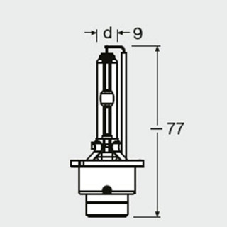 SIJAL PAR XENON / D4S 66440CBI-HCB 35W OSRAM 