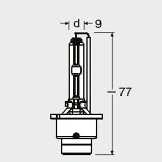 SIJAL PAR XENON / D4S 66440CBI-HCB 35W OSRAM 