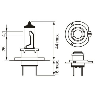 SIJAL 24/ H7 24V 1987302471 ( ) BOSCH 