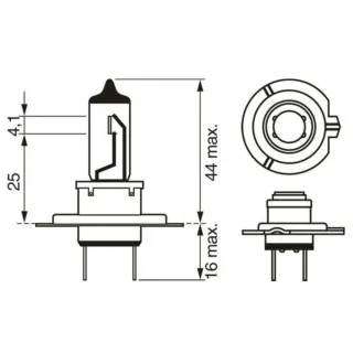SIJAL 24/ H7 24V 1987302471 ( ) BOSCH 