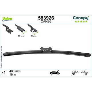 MET 583926 FLAT CAN26 CANOPY VALEO 