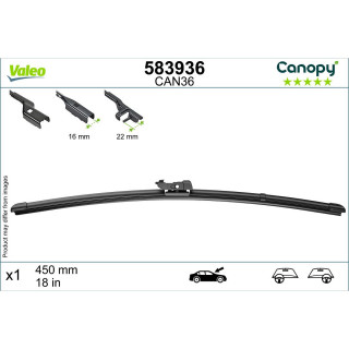 MET 583936 FLAT CAN36 CANOPY VALEO 