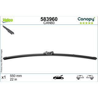 MET 583960 FLAT CAN60 CANOPY VALEO 