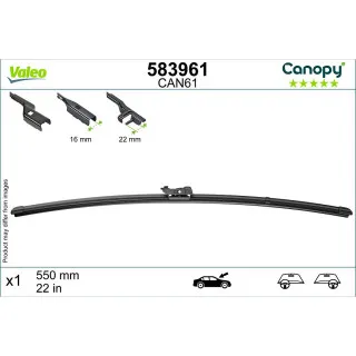MET 583961 FLAT CAN61 CANOPY VALEO 