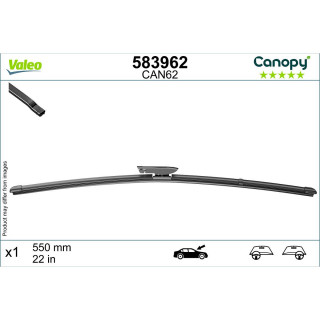 MET 583962 FLAT CAN62 CANOPY VALEO 