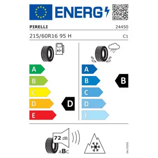 PIRELLI 215/60X16 95H WINTER SOTTOZERO 3 