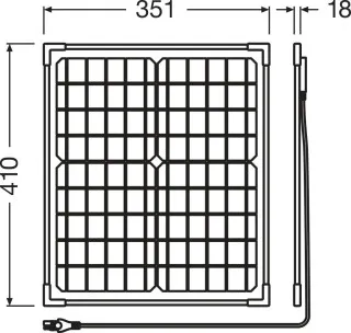 SOLARNI PANEL OSP2000 20W FS1 OSRAM 