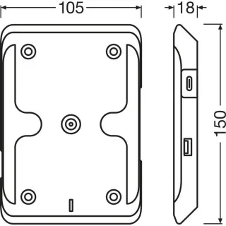 PUNJAC BAZA LAMPA LED SINGLE CHARGE PAD LEDIL423 OSRAM 