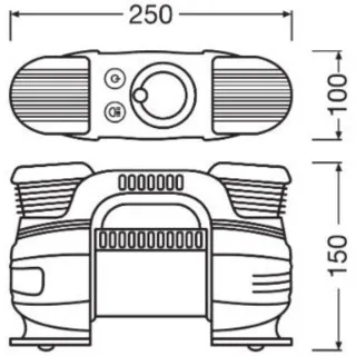 KOMPRESOR OTI830 OSRAM 