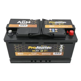AKUM PROATOMIC AGM START STOP 12V95AH D+ 