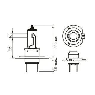 SIJ 12V H7 1987301145 ( ) PLUS 200 GIGALIGHT BL BOSCH 