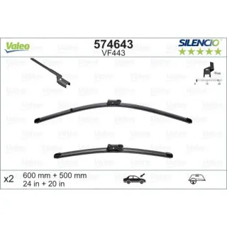 METL VM443 574643 ( 119296 ) VALEO 600/500 AUDI A5 