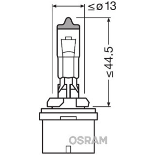 SIJAL 12V/ H27W/1 880 27W PG13 FAS OSRAM 