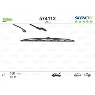 METL V45 574112 ( 116123 116128 ) VALEO 450 MM 
