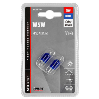 SIJ 58360 12/5W BLU PAR 