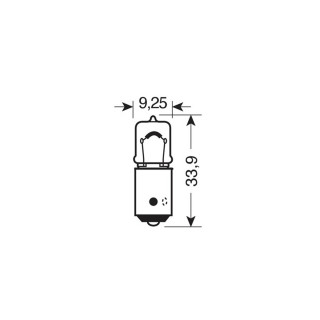 SIJ 12V H6W PLAVA PAR 58129 ALFA 