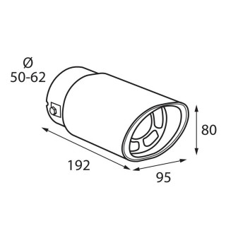 NAST AUSP 60023 LAMPA 