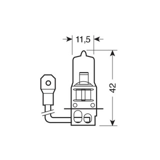 SIJ 58169 12V H3 100W PLAVA XENON 