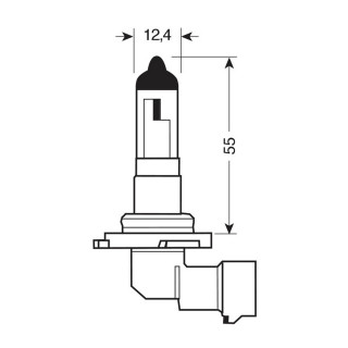 SIJ 12V H10 42W 57961 LAMPA 
