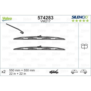 METL VM217 574283 550/550 VALEO SILENCIO 
