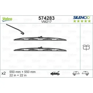 METL VM217 574283 550/550 VALEO SILENCIO 