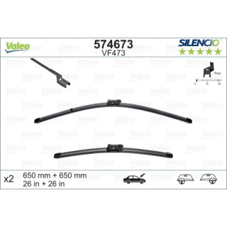 METL VM473 574673 650/650 VALEO SILENCIO 