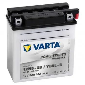 AKUM VARTA MOTO FP 12V5AH D+ YB5L-B 