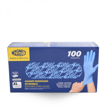 RUKAVICE GUMENE PLAVE NITRILNE MM ( 100KOM ) XL 98137 VELIKE 