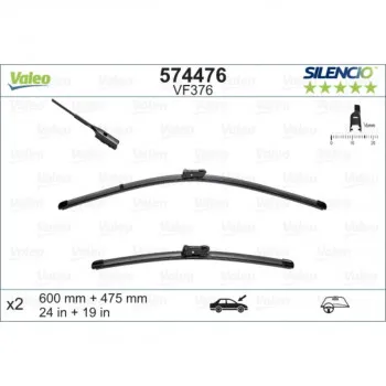 METL 574476 ( VM376 119261 ) 16MM PASSAT B7 VALEO 
